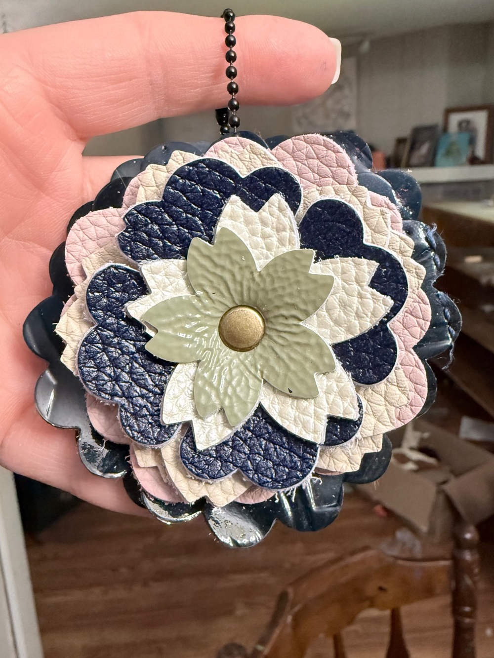 Handmade Floral Bag Charm